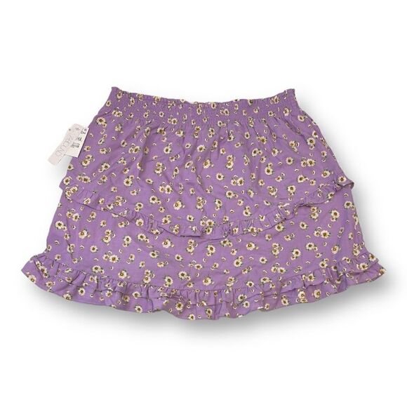 Abound Floral Ruffled Skirt Size Extra Large - Picture 4 of 5